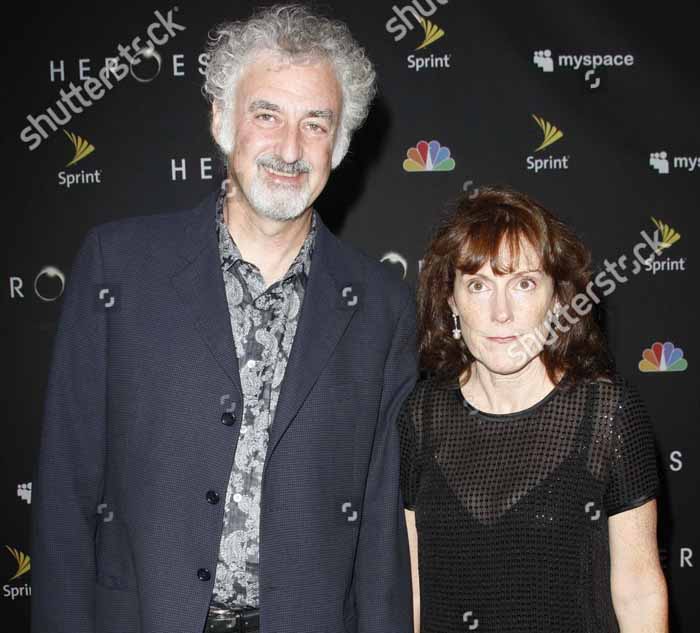 A picture of Allan Arkush and his wife Joanne Palace.